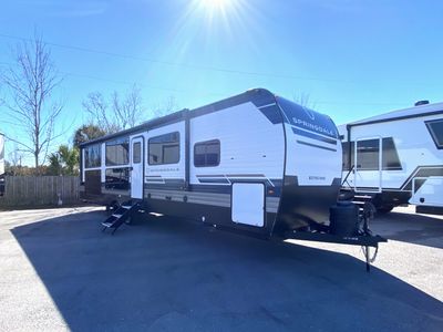 2026 Keystone RV Springdale 31SUNROOM — front three-quarter view